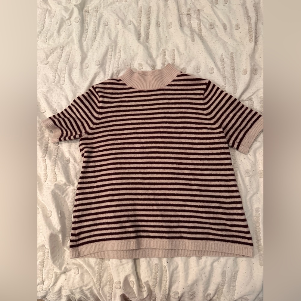 Turtleneck Stripes Sweater